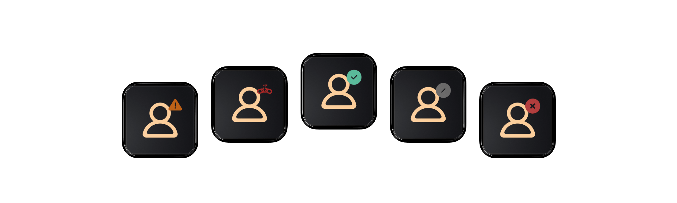 botões do Stream Deck com os ícones de cada plataforma