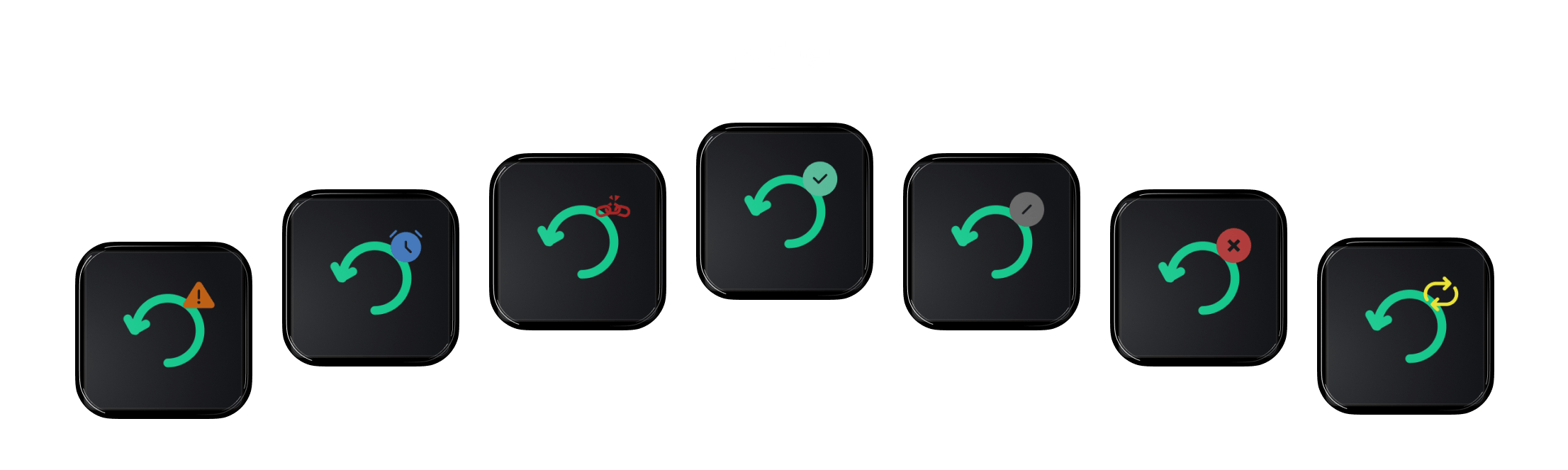botões do Stream Deck com os ícones de cada plataforma